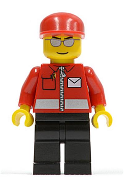 Post Office Worker Minifigure - post007