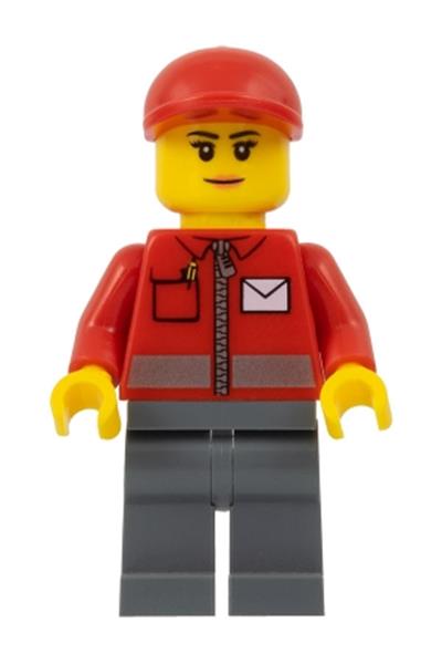 Post Office Worker Minifigure - post011