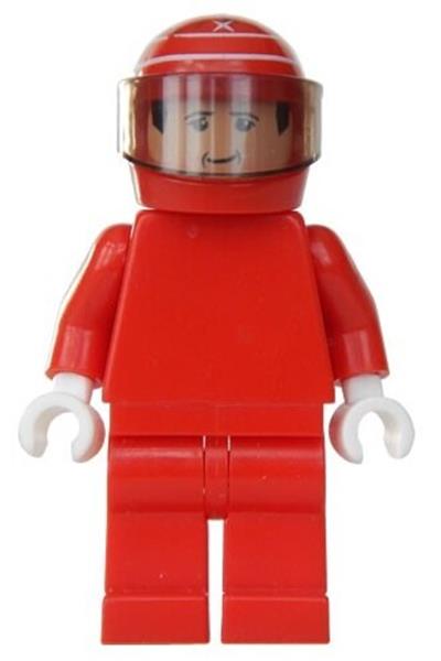 Michael Schumacher Minifigure [rac022] - Racers