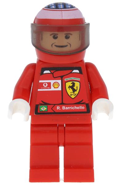 Rubens Barrichello Minifigure [rac023as] - Racers