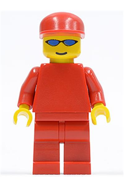 F1 Ferrari Truck Driver Minifigure - rac026