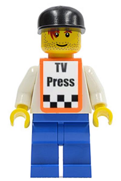 F1 Cameraman Minifigure [rac028as] - Racers