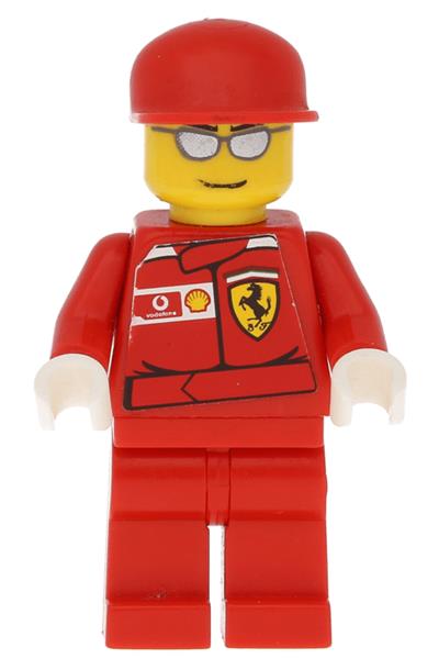 F1 Ferrari Engineer Minifigure [rac030as] - Racers