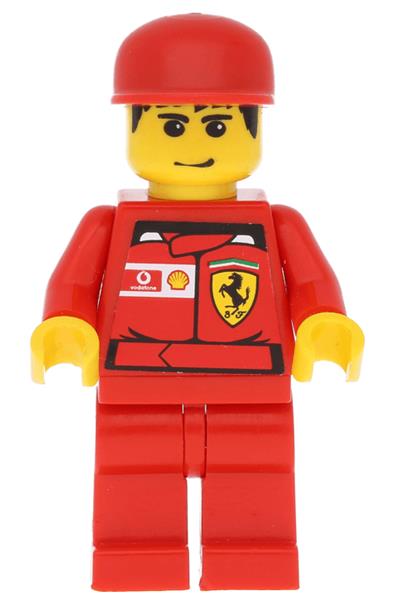 F1 Ferrari Record Keeper Minifigure [rac031s] - Racers
