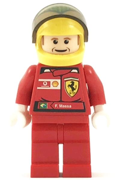 Felipe Massa Minifigure [rac036s1] - Racers
