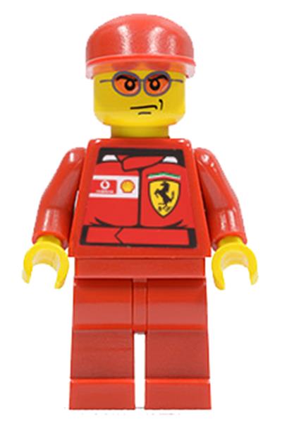 F1 Ferrari Engineer Minifigure [rac037bs] - Racers