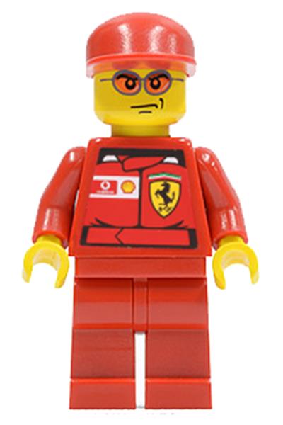 F1 Ferrari Engineer Minifigure [rac037s] - Racers