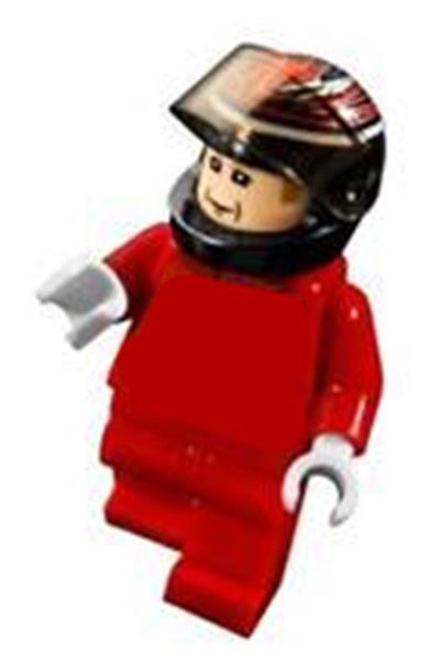 Kimi Raikkonen Minifigure [rac042] - Racers