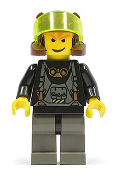 Rock Raider Axel Minifigure [rck001] - Rock Raiders
