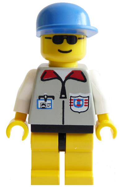 Coast Guard Officer Minifigure - res001
