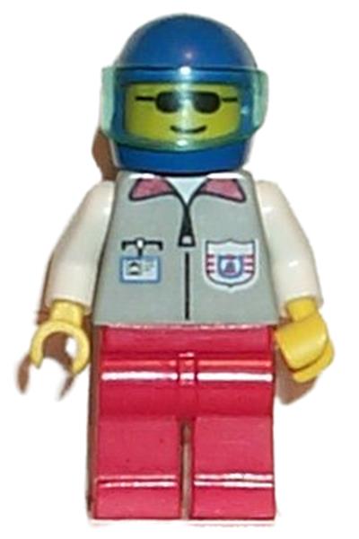 Coast Guard Officer Minifigure [res004] - Town