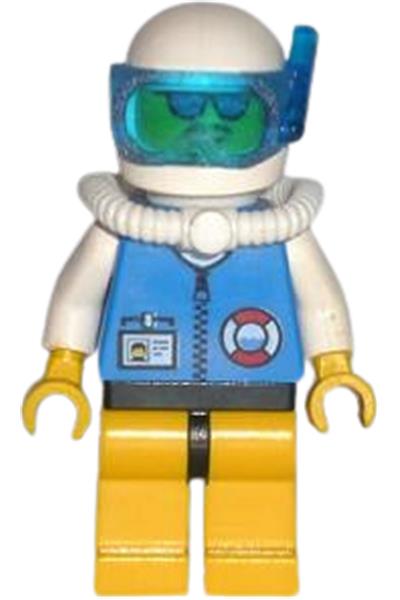 Coast Guard Officer Minifigure - res012