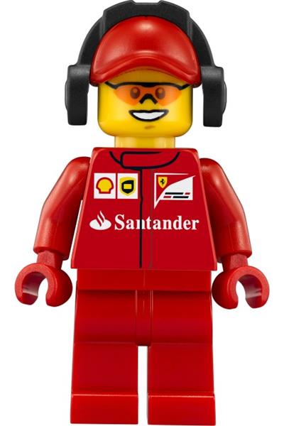 Ferrari Pit Crew Member Minifigure - sc014