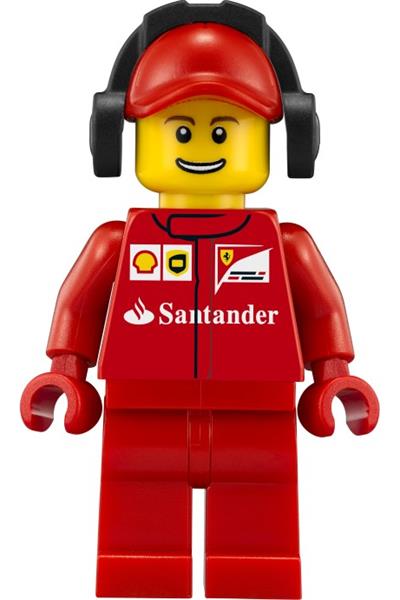 Ferrari Pit Crew Member Minifigure - sc015