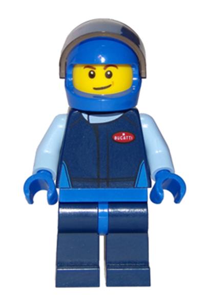 Bugatti Chiron Driver Minifigure [sc035] - Speed Champions