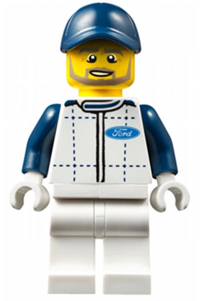 Ford Race Official Minifigure [sc039] - Speed Champions