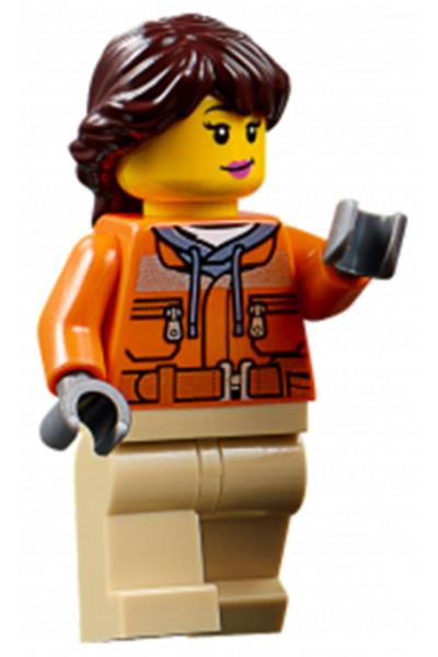 TV Camera Operator Minifigure [sc041] - Speed Champions