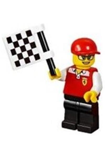Race Marshall Minifigure [sc060] - Speed Champions