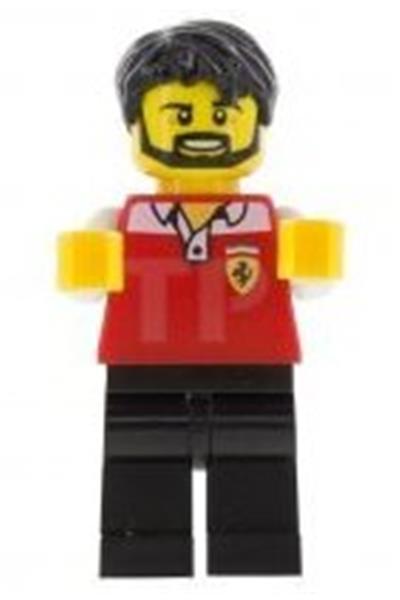 Race Mechanic Minifigure [sc063] - Speed Champions