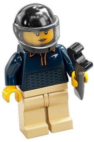 McLaren Elva Driver Minifigure - sc086