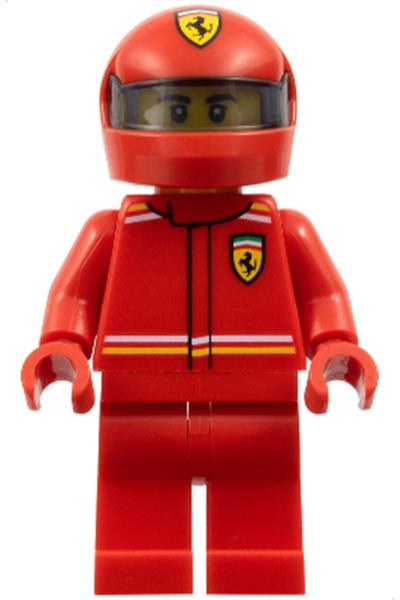 Ferrari SF-24 Driver Minifigure [sc122] - Speed Champions