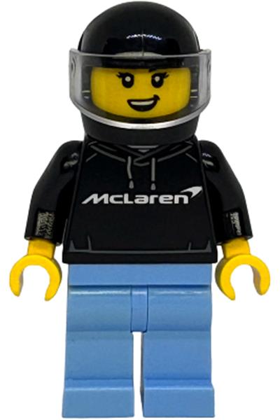 McLaren W1 Driver Minifigure [sc144] - Speed Champions