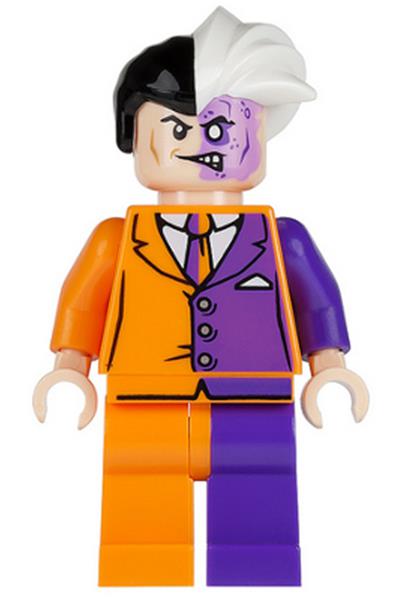 Two-Face Minifigure [sh007] - Dc Comics Super Heroes