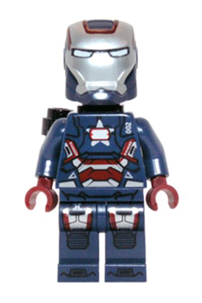 Iron Patriot Minifigure [sh084] - Marvel Super Heroes