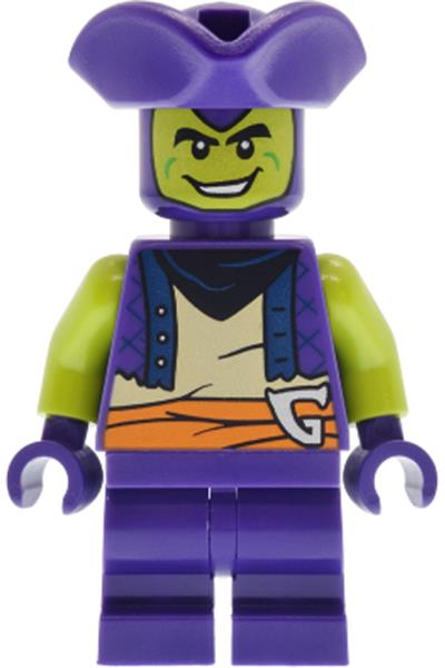 Green Goblin Pirate Minifigure - sh1108