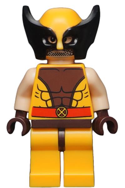 Wolverine Minifigure [sh118] - Marvel Super Heroes