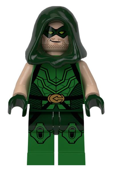 Green Arrow Minifigure [sh138] - Dc Comics Super Heroes