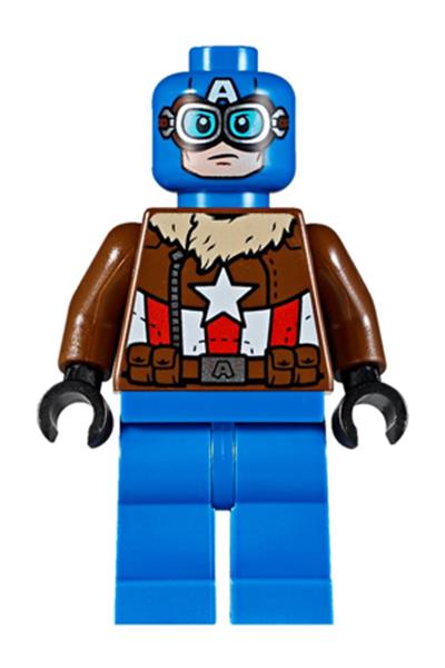 Pilot Captain America Minifigure - sh374