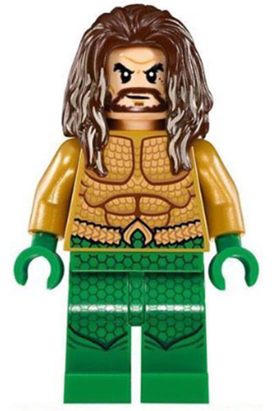 Aquaman Minifigure [sh525] - Dc Comics Super Heroes