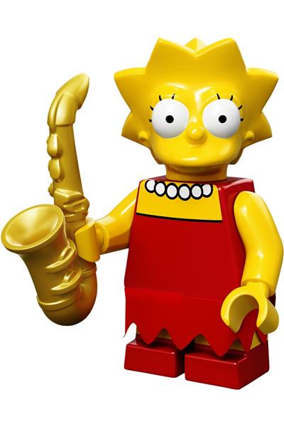 Lisa Simpson Minifigure - sim010