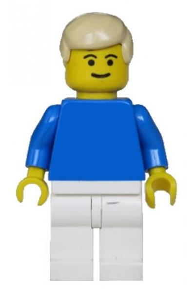 Soccer Player Blue/White Team Player 2 - soc021