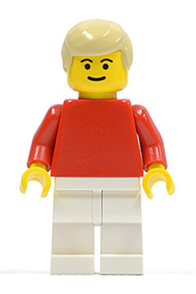 Soccer Player Red/White Team Player 2 - soc024