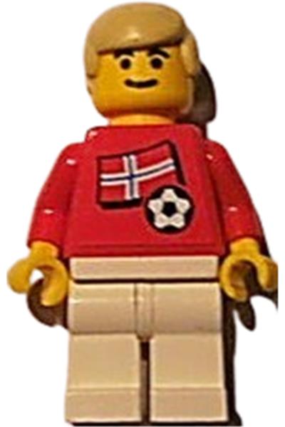 Norwegian Player Minifigure - soc024s05