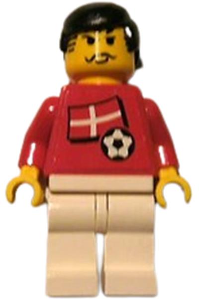 Danish Player Minifigure - soc030s01