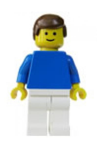 Soccer Player Blue/White Team Player 4 - soc033