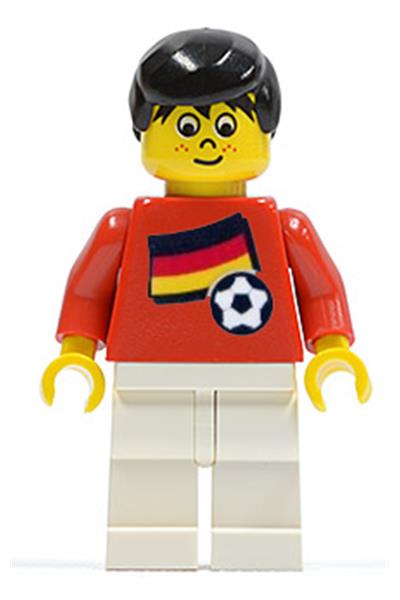Belgian Player Minifigure - soc040s02