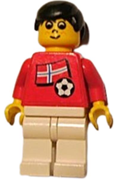 Norwegian Player Minifigure - soc040s05
