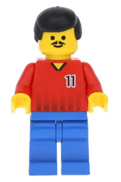 Soccer Player Red/Blue Team - soc068