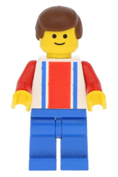 Soccer Player Red & Blue Team - soc096