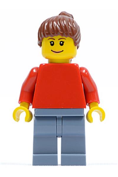 Female with Plain Red Torso - soc115