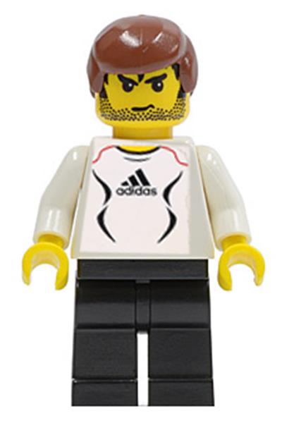 Adidas White Soccer Player - soc123s