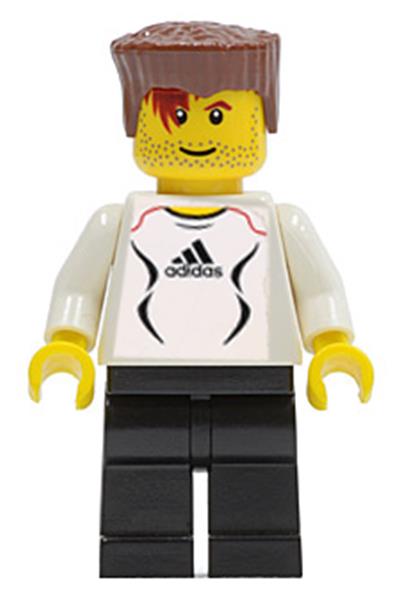 Adidas White Soccer Player - soc125s