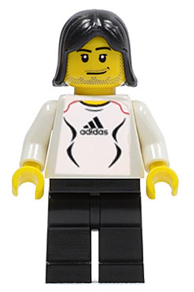 Adidas White Soccer Player - soc127s