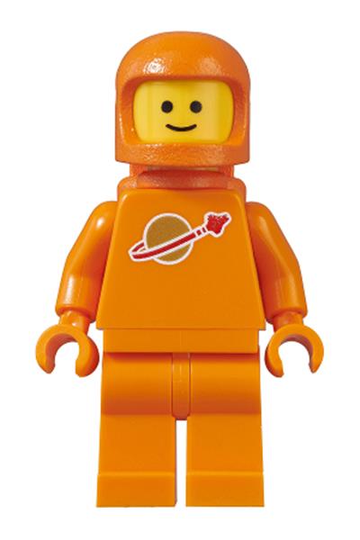 Classic Orange Spaceman Minifigure - sp130