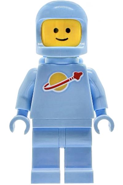 Bright Light Blue Classic Space Astronaut - sp149