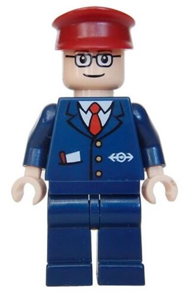 Subway Train Conductor Minifigure - spd030